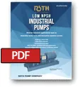 Low NPSH industrial Pumps Bulletin A104
